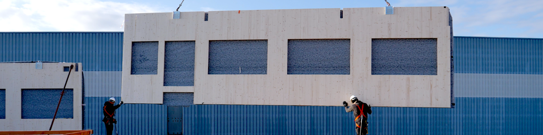 Vidéo présentation TOT'M UP - Murs en bois CLT pré-équipés